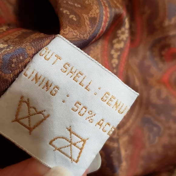 Ssatori VINTAGE suede jacket size Medium - Picture 8 of 8